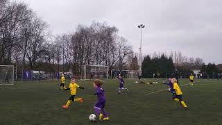 voetbal match u7 Beerschot - Lierse 1