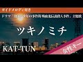 【女性キー(+5)】ツキノミチ / KAT-TUN【ピアノカラオケ・ガイドメロディ付】ドラマ「金田一少年の事件簿 吸血鬼伝説殺人事件」主題歌