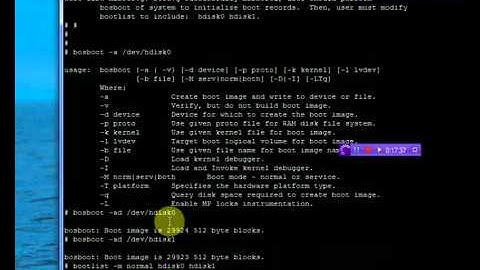 Mirroring a rootvg   Part 2