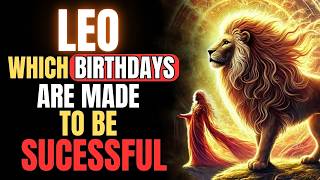 LEO — Birthdays With Strong Wealth Potential (Tarot Reading) | Why Leo Power Feels So Rare