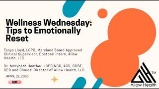Wellness Wednesday: Tips to Emotionally Reset 4.22.2026