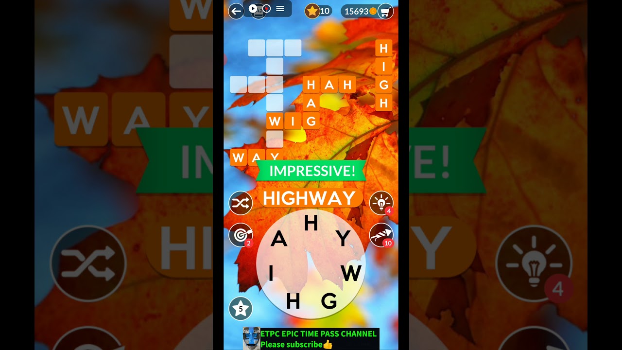WORDS MADE FROM THE WORD HIGHWAY WORDSCAPES LEVEL 11563