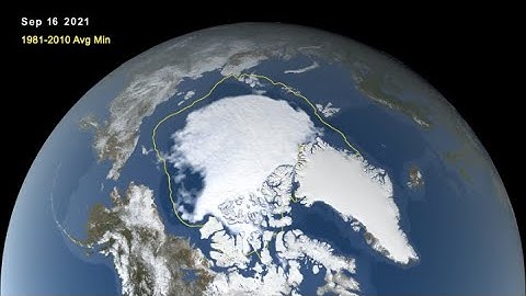 Arctic Sea Ice Reaches 2021 Minimum Extent