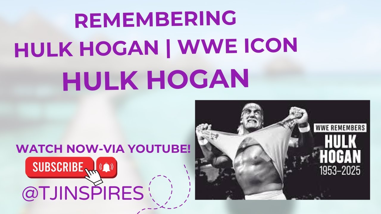 Remembering Hulk Hogan | WWE Icon Hulk Hogan Dies At 71 Following Cardiac Arrest