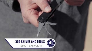 Sog Knives and Tools - Baton Series Multi-Tool - 2017 SHOT Show