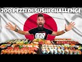 200 SUSHI CHALLENGE - (4 KG - 10000 Calorie) - MAN VS FOOD