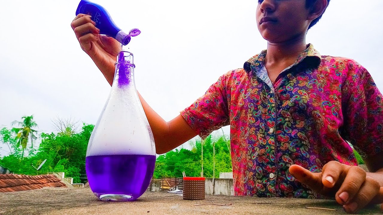 Ujala makes water best reaction water Vs Ujala experiments HD