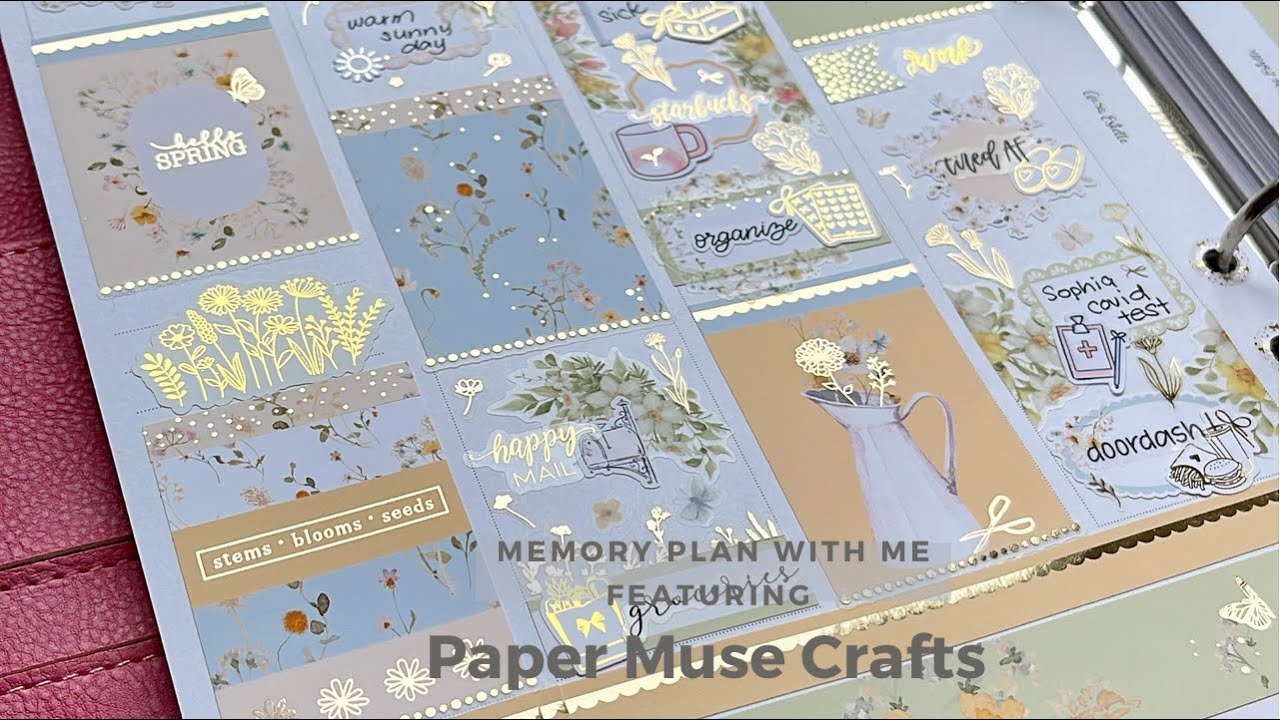 Memory Plan With Me ft Paper Muse Crafts  | A5 Wide
