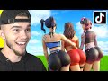 REACTING to Fortnite Tik Toks and trying not to laugh...