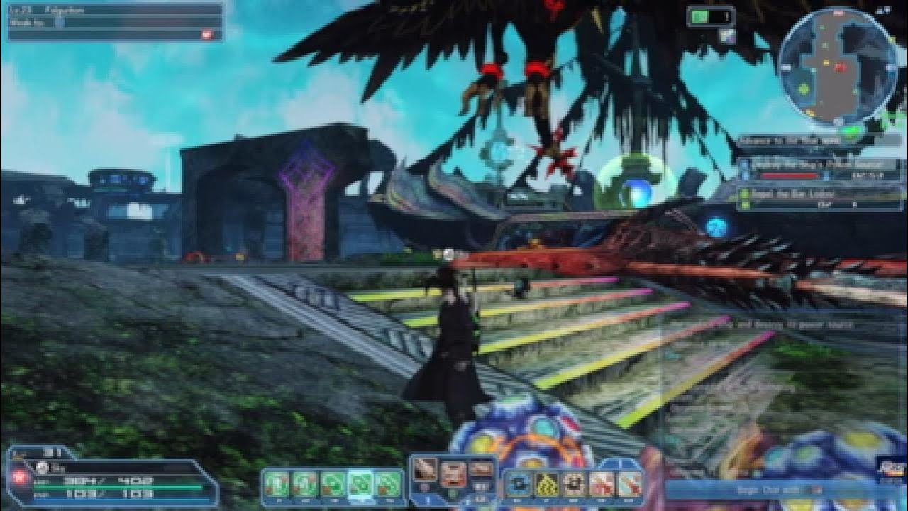 Phantasy Star Online 2 - Floating Facility Exploration