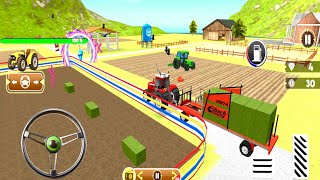 Real Tractor Village Farming Gameplay - Farming Simulator Games - Andriod Gameplay screenshot 5