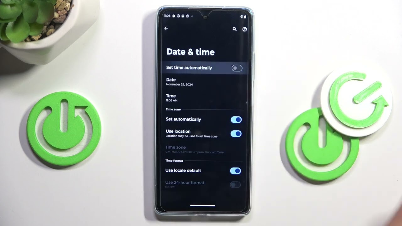 MOTOROLA Moto G75 5G - Изменение даты и времени | Настройка временных параметров на вашем устройстве