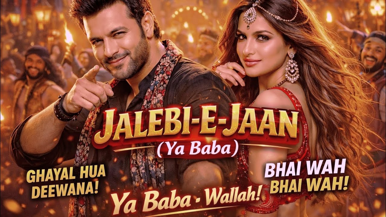 Jalebi-E-Jaan (Ya Baba) 🔥 | New Energetic Dance Song 2026 | Desi Arabic Vibe | 