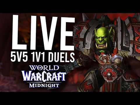 5V5 1V1 DUELS IN MIDNIGHT! BRING ME THE BEST OF EU! - WoW