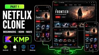P1 : NETFLIX Clone from Scratch - ALL Platforms #kmp #android #ios #desktop #web