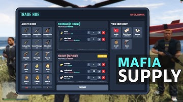 MAFIA SUPPLY FIVEM | MAFIACOM | ESX/QBCORE