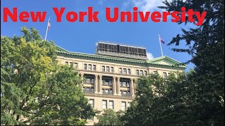 New York University, Scattered Around Washington Square Park in Manhattan