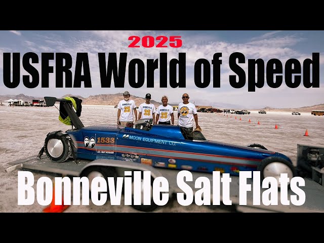 工房手直済Nashuville 70's 最上位モデル 73歳世界最速に挑戦】USFRA World of Speed, Bonneville Salt Flats by