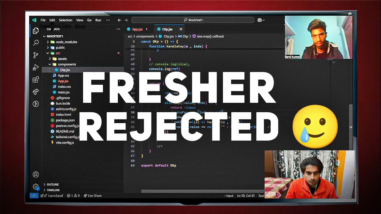 Frontend ReactJS fresher mock interview | Ep.21 - YouTube