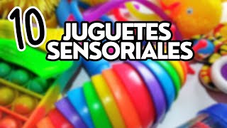 AUTISMO 💙 10 JUGUETES SENSORIALES - ESTIMULACIÓN SENSORIAL - TEA