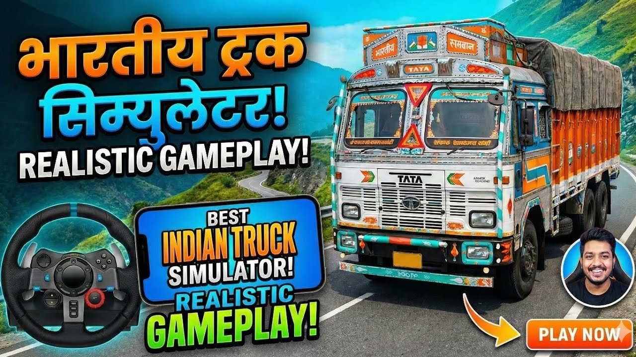 MY FIRST DAY IN INDIAN TRUCK SIMULATOR |Most Dangerous Road Survival on Euro truck simulator 2 Bus 😯