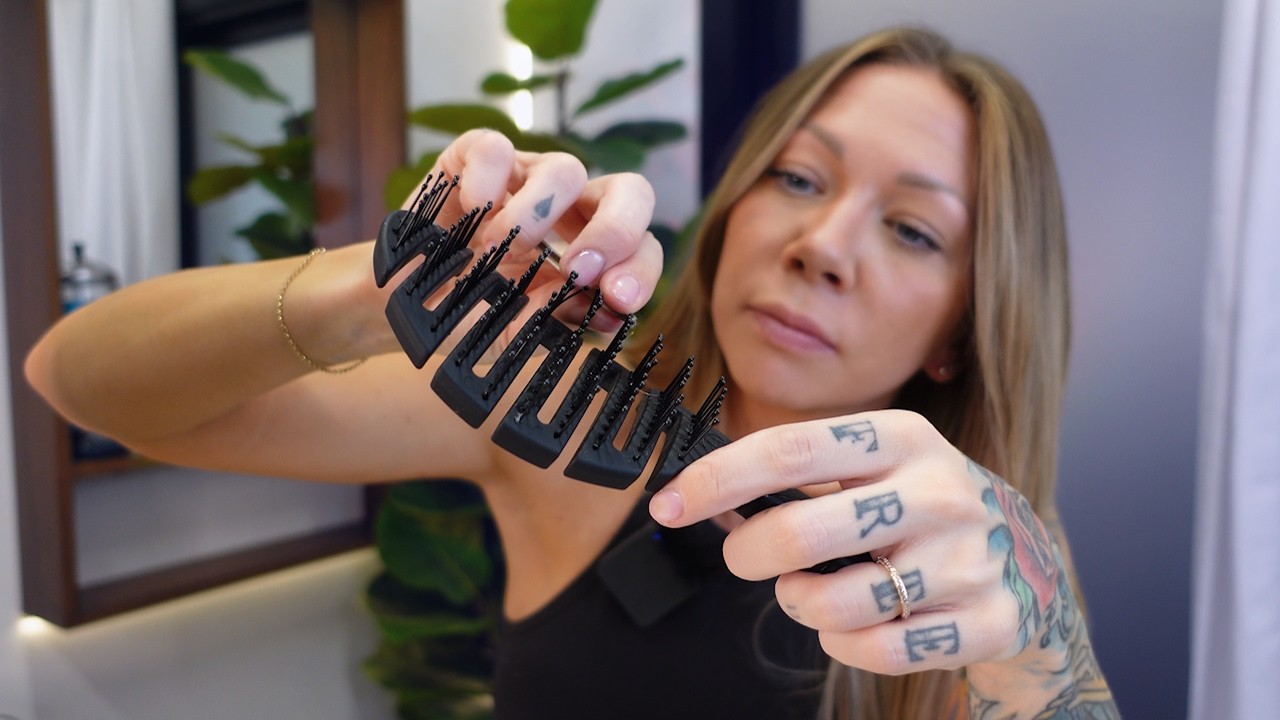 как чистить расчески (вместе с ворсом!)