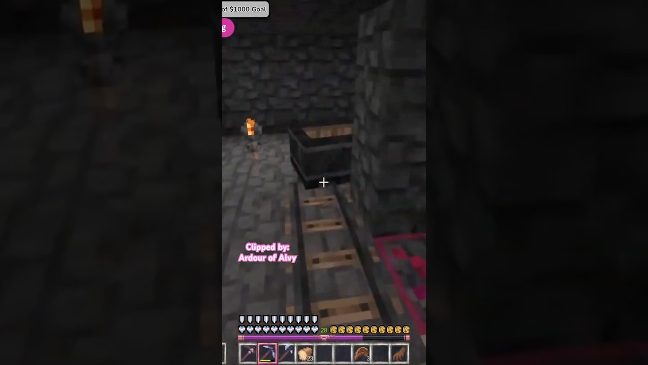 Speedy little minecart #voxelibre #luanti #lgbt #vtuberclips #livestream