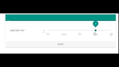eForm Form Builder - Slider