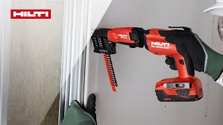 Atornilladora Hilti SD 5000 - Funcionamiento
