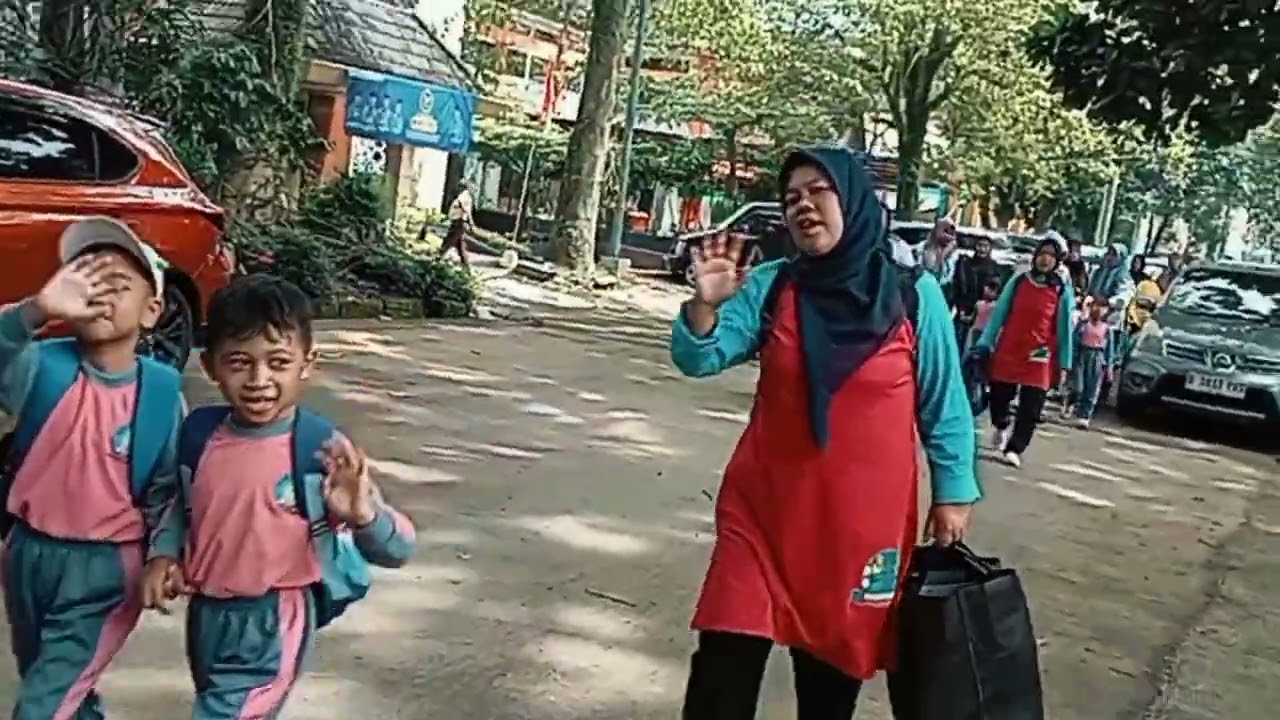 Outing Class Pos PAUD Sauyunan ke Dinas Perpustakaan dan Arsip Kabupaten Bandung