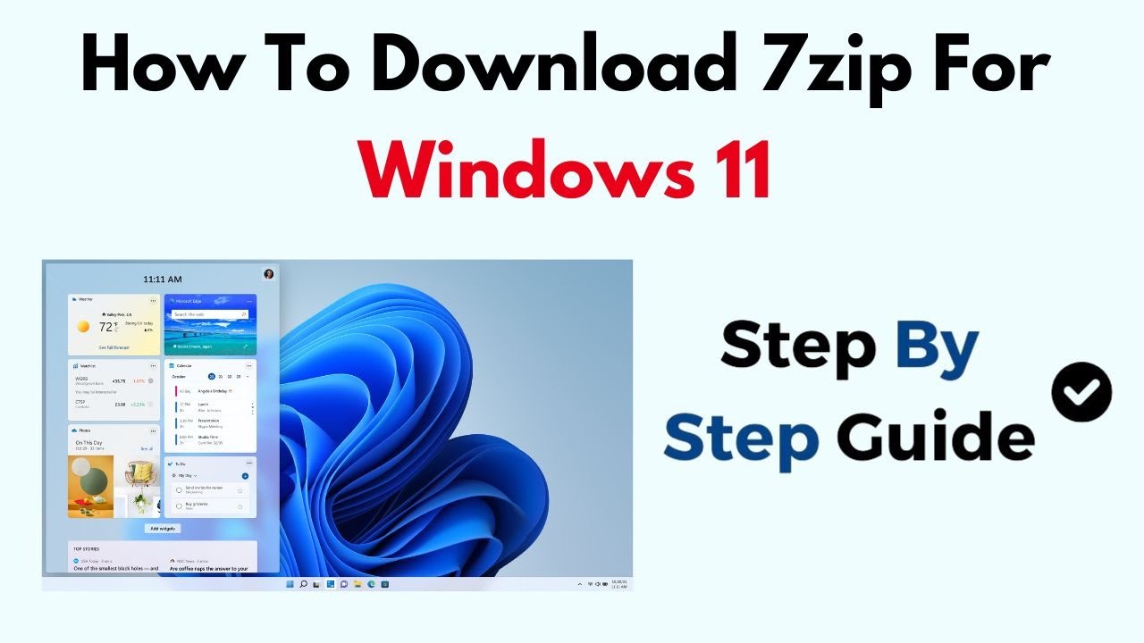 How to download 7zip for windows 11 youtube
