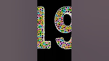 19 Neon Outline Effects #preview2effects #nurseryrhymes #numbers #number