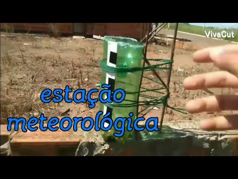 Como fazer um Pluviômetro. Estação meteorologia
