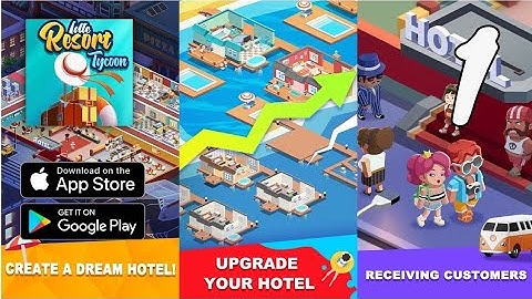 Sim Hotel Tycoon Idle Gameplay walkthrough part 1 (Android, ios)