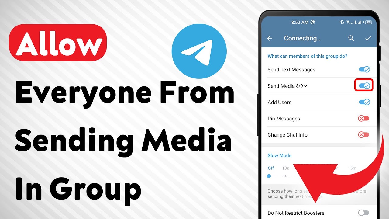 How To Allow Everyone From Sending Media In Telegram Group (Updated)