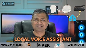 LOCAL free voice assistant for Home Assistant the EASY way