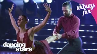 Charli D'Amelio and Mark Ballas Rumba (Week 3) | Dancing With The Stars ✰