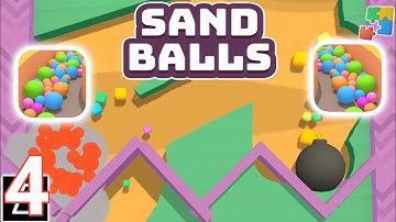 Sand Balls Classic| Satisfying Puzzle Challenge Gameplay | Sand Ball Gameplay | Puzzle games
