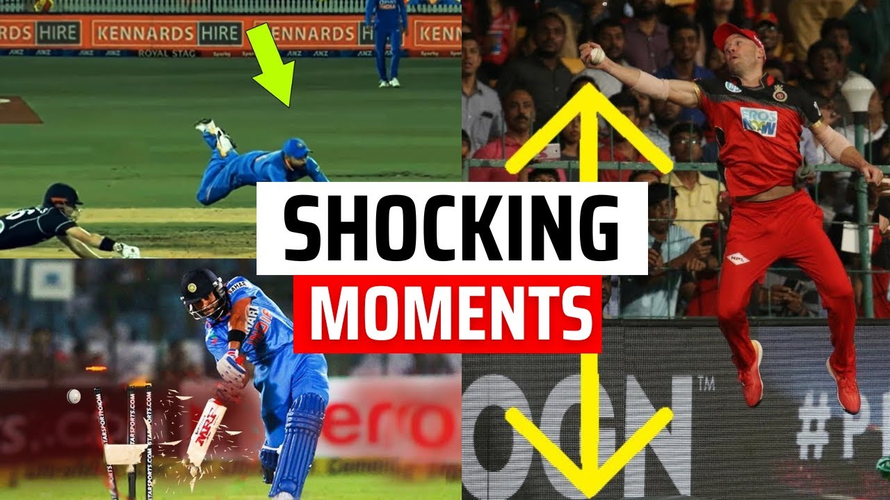 Cricket moments that shocked everyone - YouTube