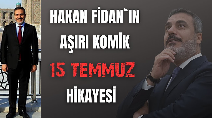 Hakan Fidan`ın komik yalanlarla dolu 15 Temmuz günü