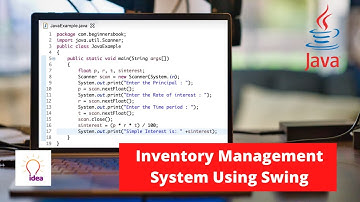Inventory Management System Using Swing | Java Project