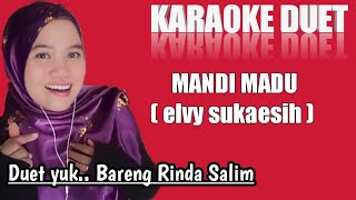 Mandi madu | karaoke duet bareng Rinda Salim
