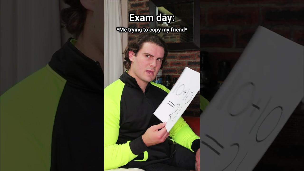 The Stages Of Exam Day.