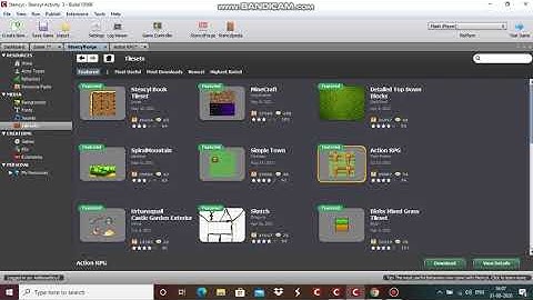 My First Video| How to make and play a game on Stencyl and play it on flash player.