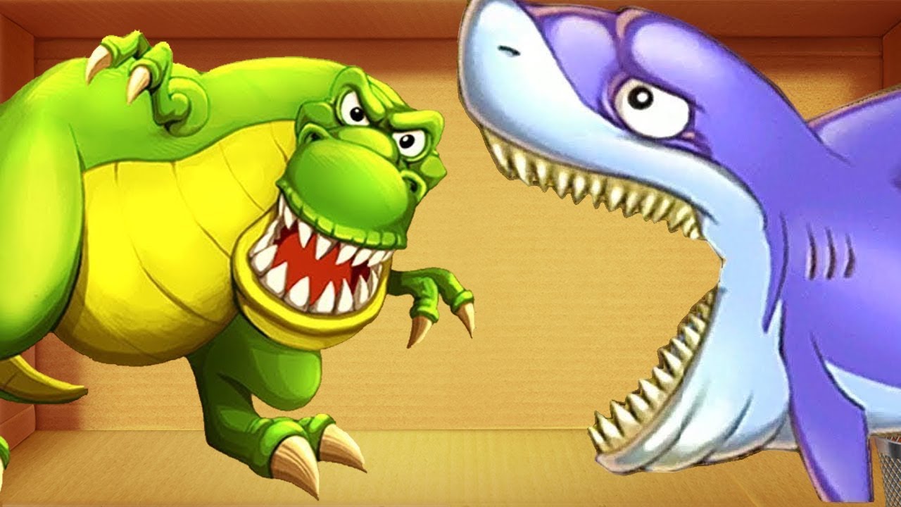 BABY SHARK vs DINOSAUR T-REX | Kick The Buddy 2022