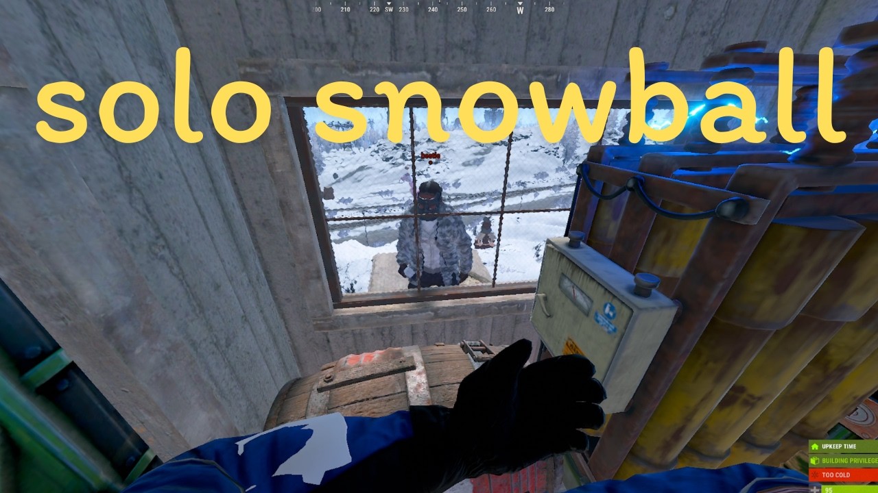how a 5,874 hours solo snowball... Rust