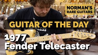 Guitar of the Day: 1977 Fender Telecaster Ash Body | Norman's Rare Guitars