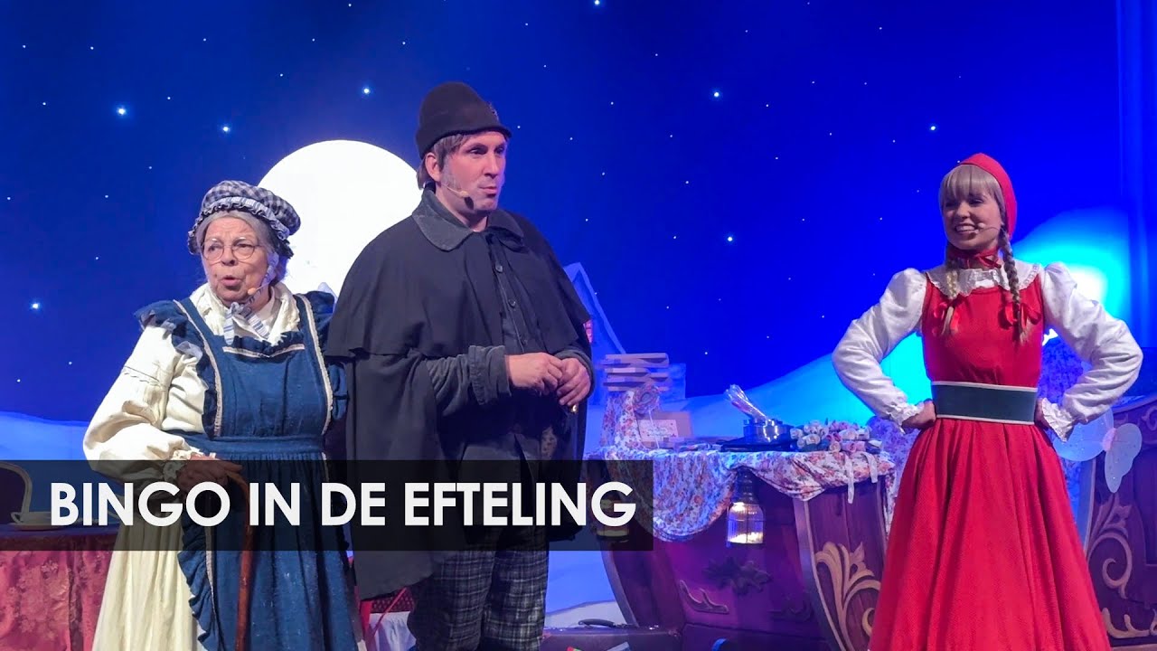 Efteling: Grootmoeders Bingo met Roodkapje en de jager - oud en nieuw 2024-2025 (Carrouseltheater)