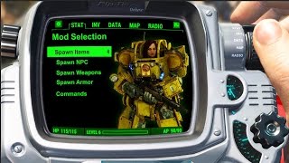 Fallout 4 Console Mods Spawn Items/Console Commands Equivalent And How it Works (Xbox One, PS4 & PC)