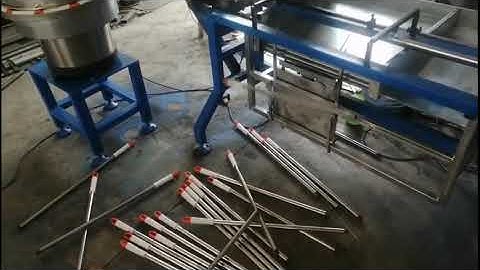 Automatic mop broom handle end cover assembly inserting machine